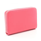 Chanel Round Wallet CC Logo Pink Caviar Leather CC — view 2