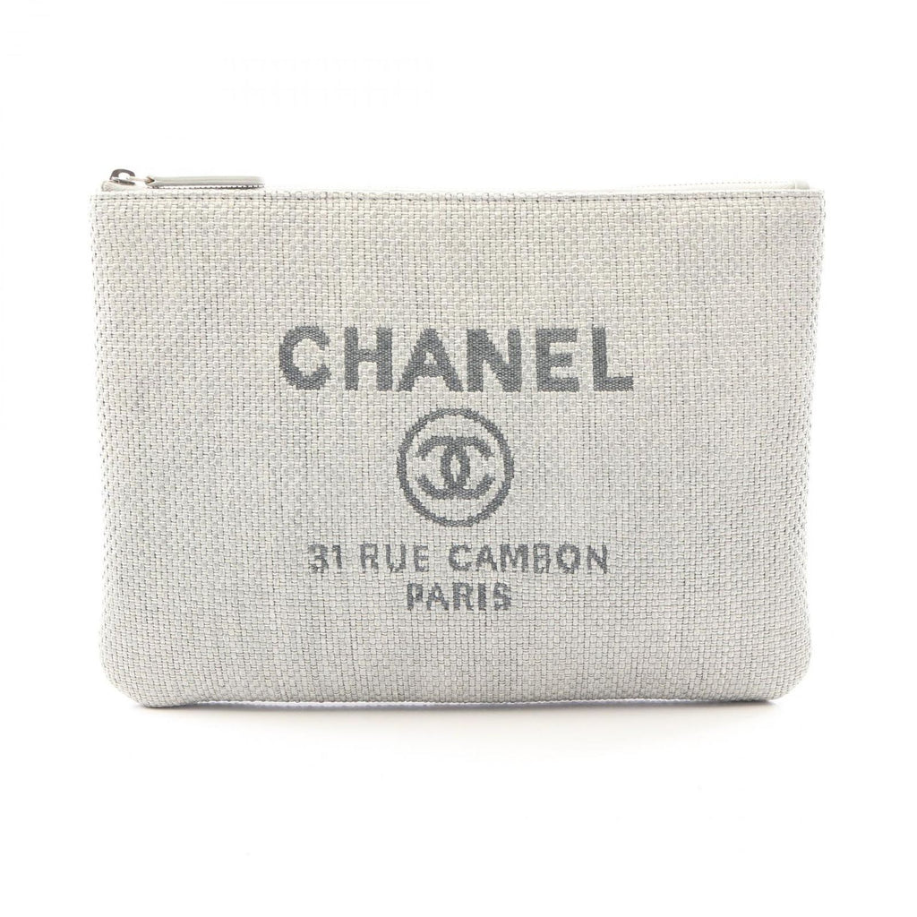 Chanel Clutch Deauville Gray