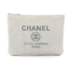 Chanel Clutch Deauville Gray
