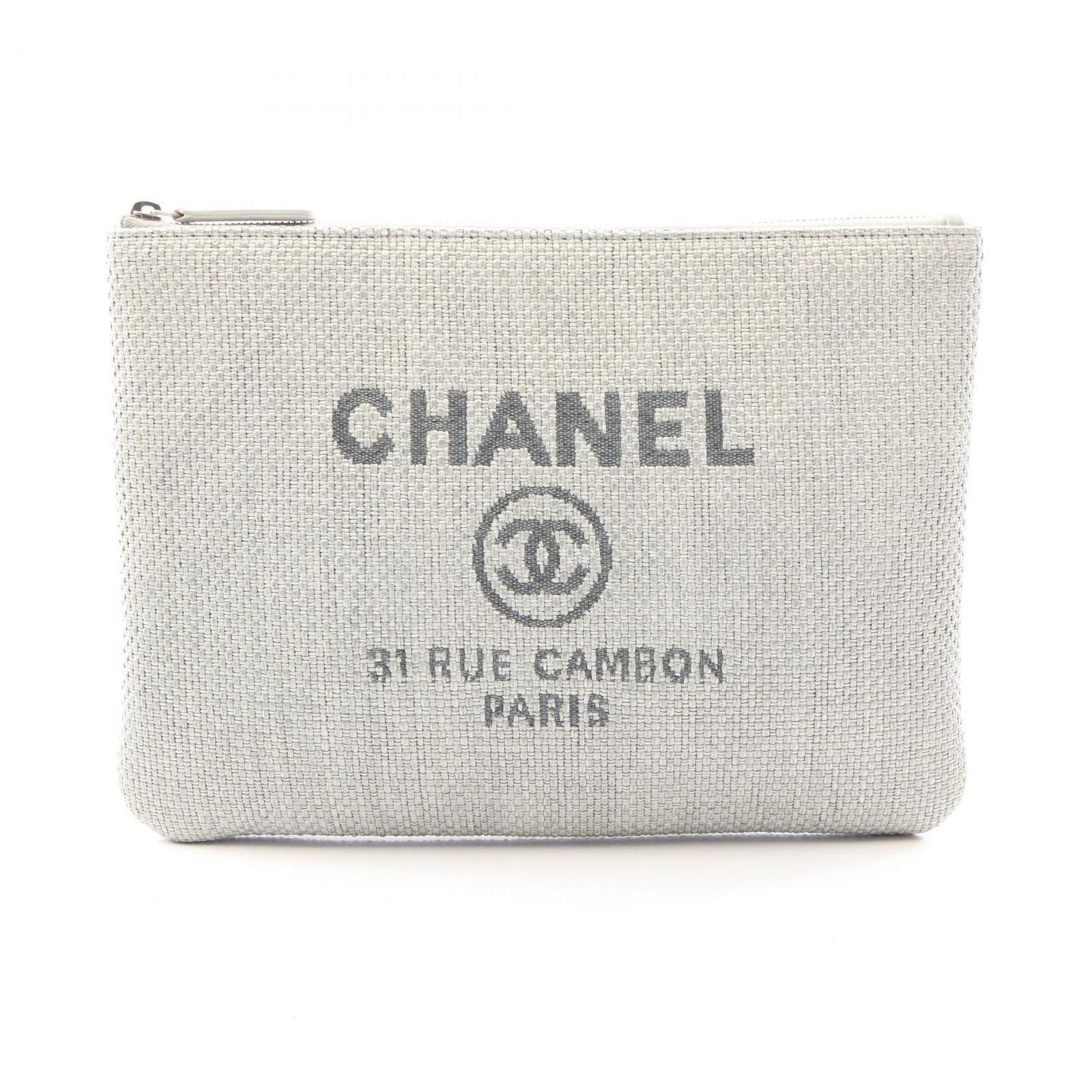 Chanel Clutch Deauville Gray