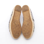 Chanel CC Logo Espadrille Slip Ons Fabric — view 4
