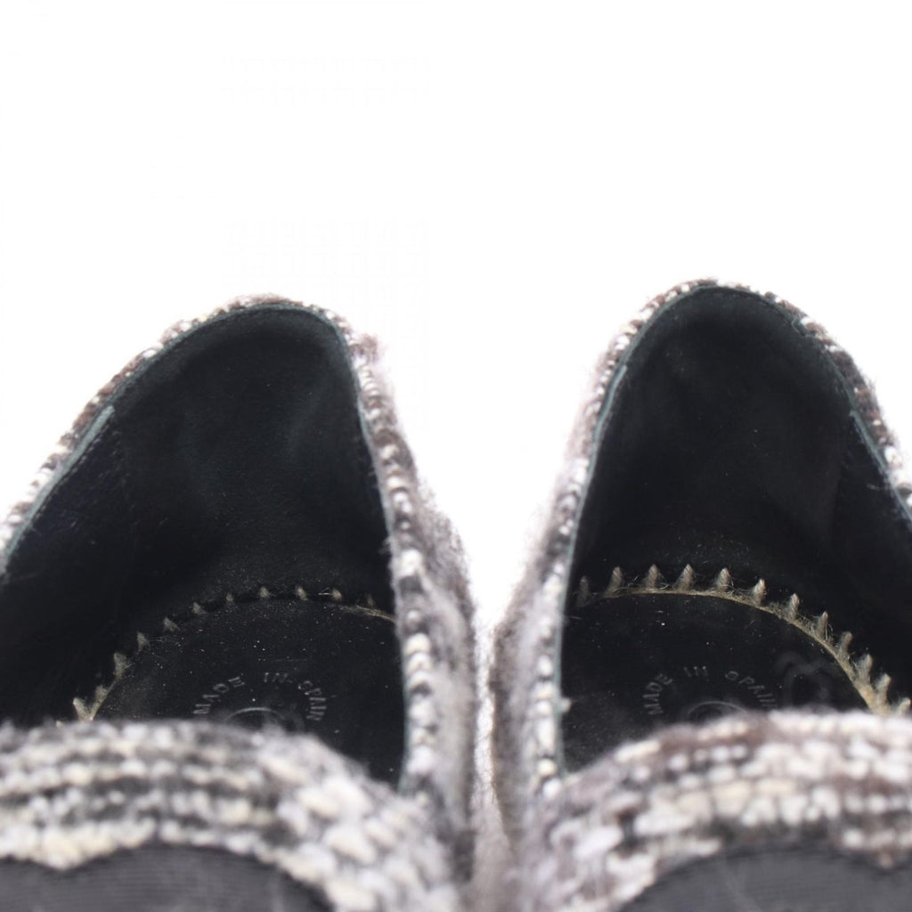 Chanel CC Logo Espadrille Slip Ons Fabric — view 7