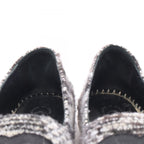 Chanel CC Logo Espadrille Slip Ons Fabric — view 7