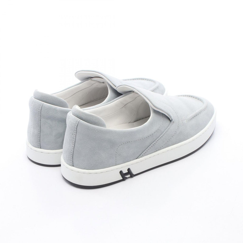 Hermes Slip Ons Kiddie Suede Slipper — view 2