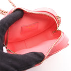 Chanel Shoulder Bag Heart Chain Clutch Quilted Pink Lambskin Mini — view 3