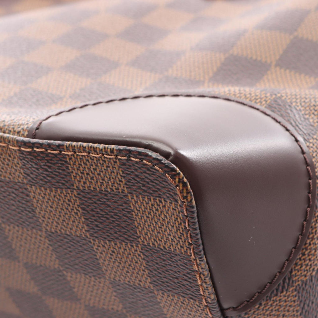 Louis Vuitton Tote Hampstead PM Damier Ebene Canvas Leather — view 6