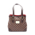 Louis Vuitton Tote Hampstead PM Damier Ebene Canvas Leather