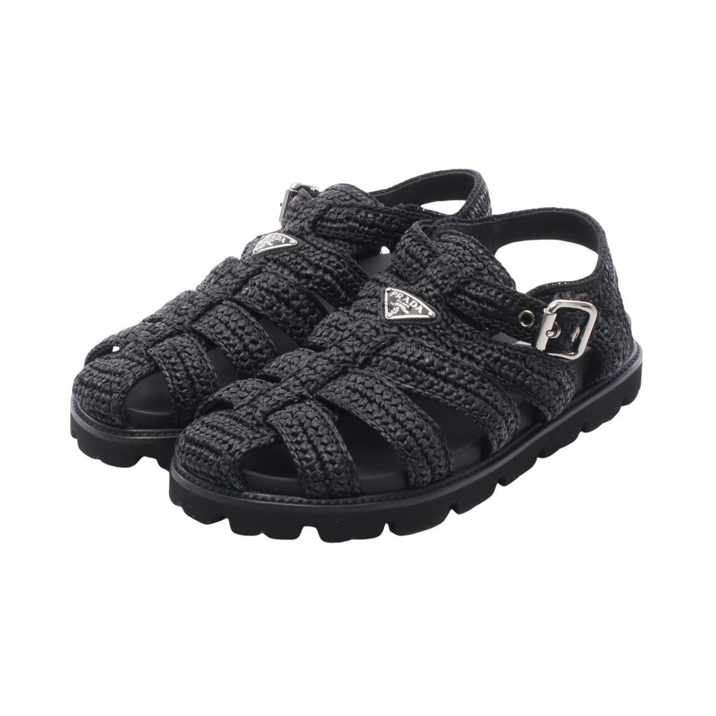 Prada Sandals Crochet Fisherman