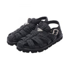 Prada Sandals Crochet Fisherman