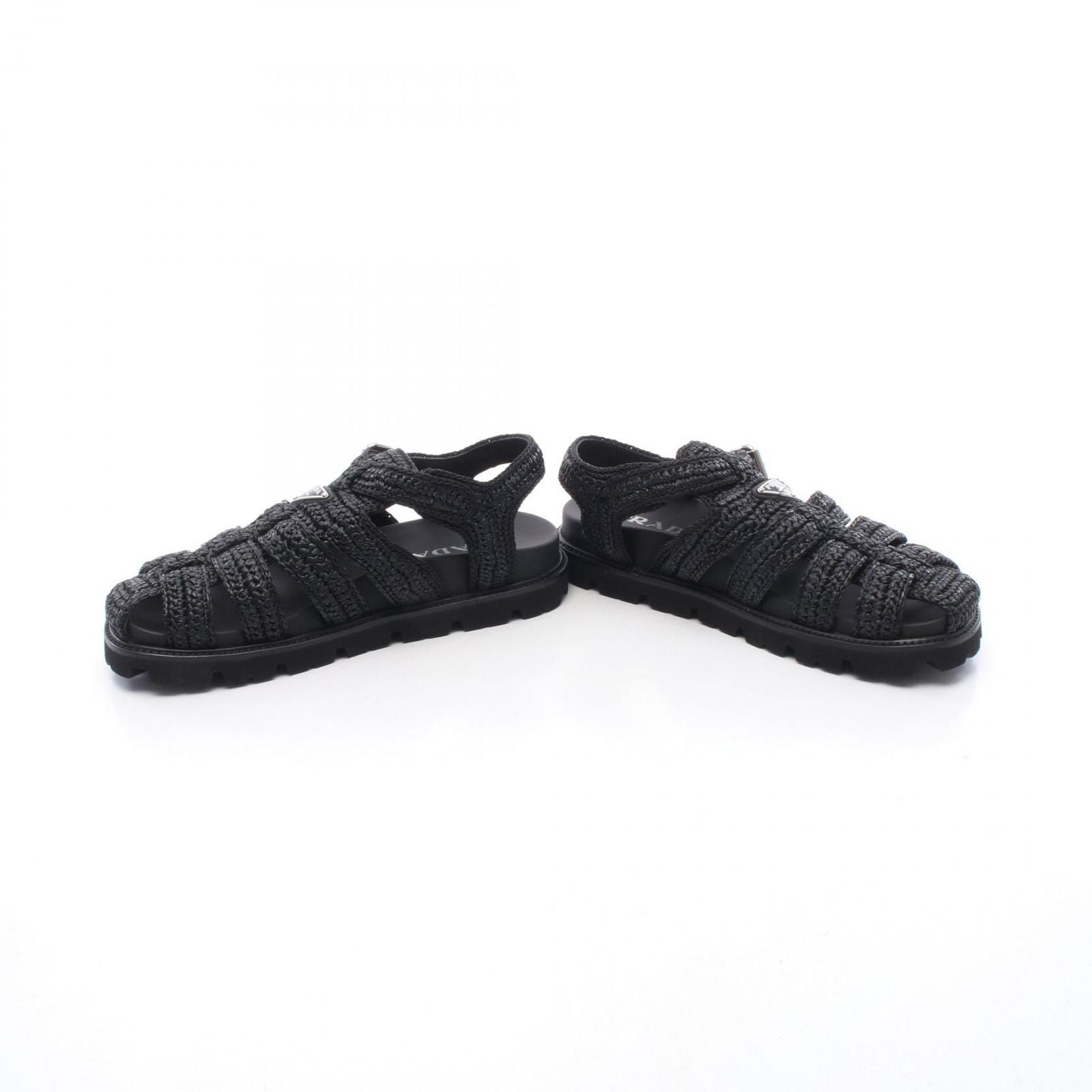 Prada Sandals Crochet Fisherman — view 3