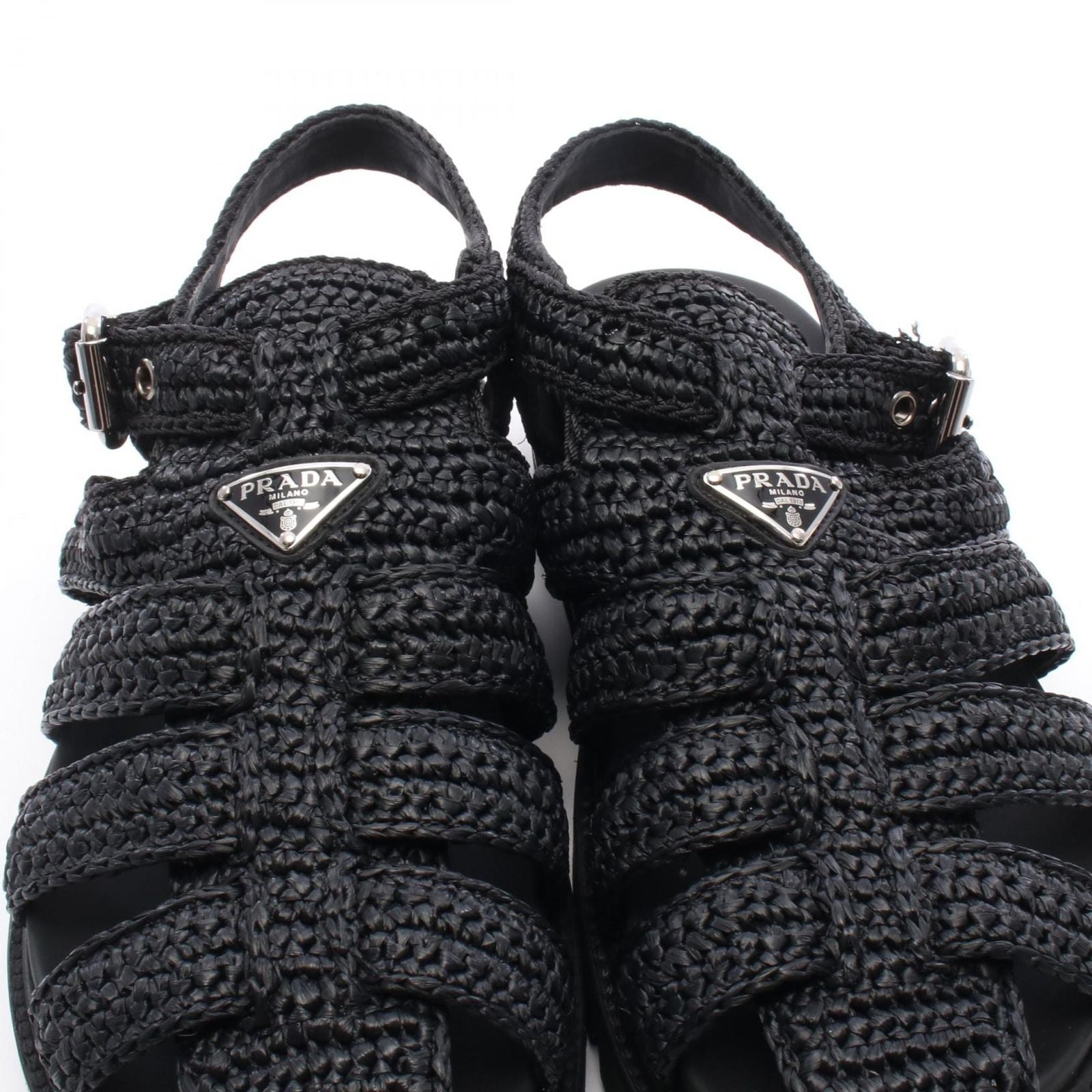 Prada Sandals Crochet Fisherman — view 8