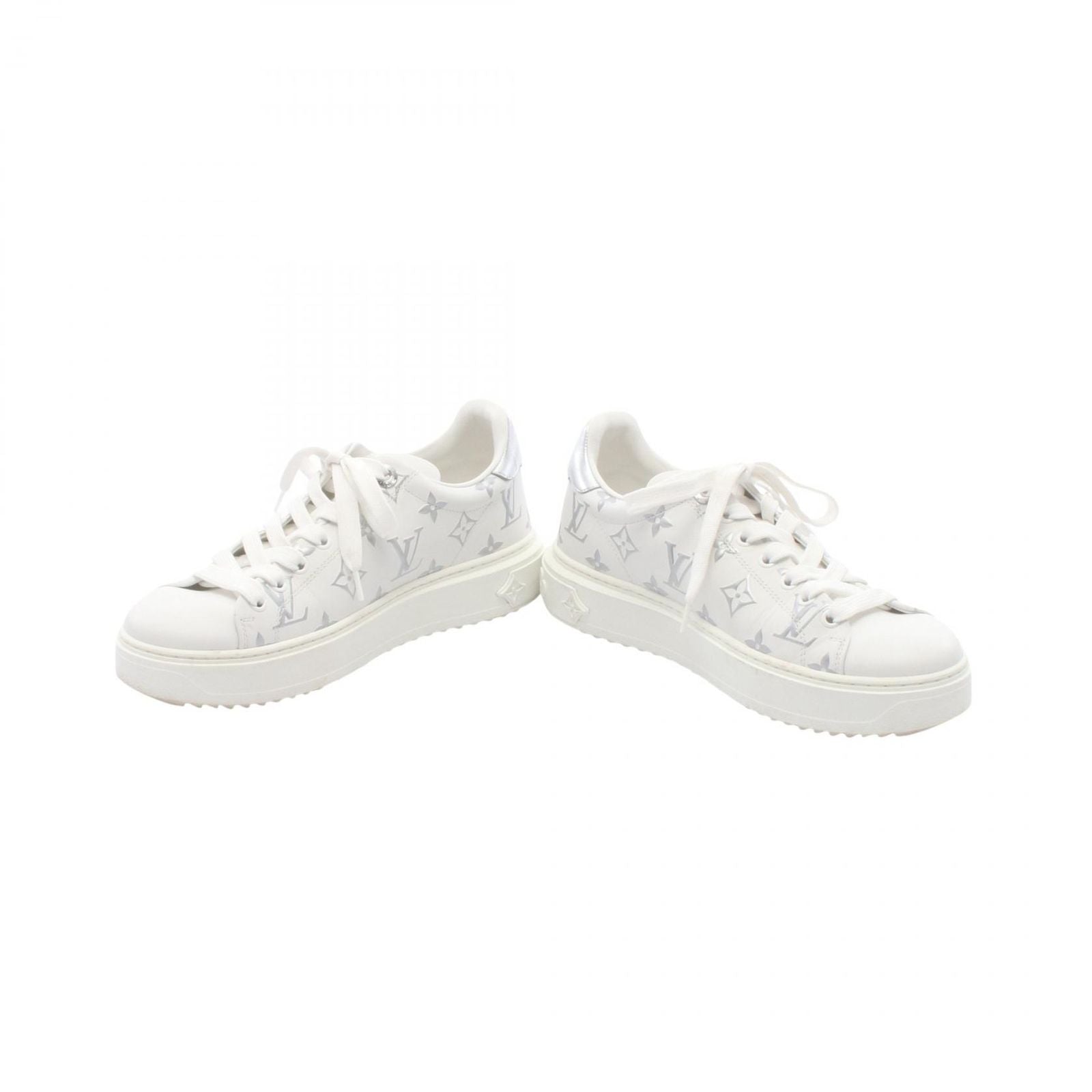 Louis Vuitton Sneakers Time Out Line Monogram Leather — view 3