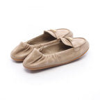 Prada Loafers Triangle Plate Flat Leather — view 2
