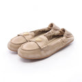 Prada Loafers Triangle Plate Flat Leather