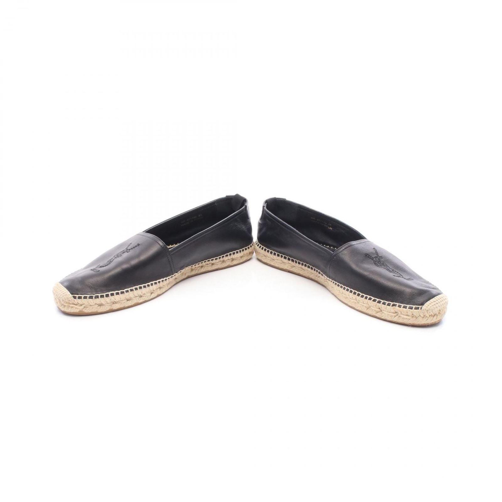 Saint Laurent Paris Cassandra Espadrilles Leather Shoes — view 3