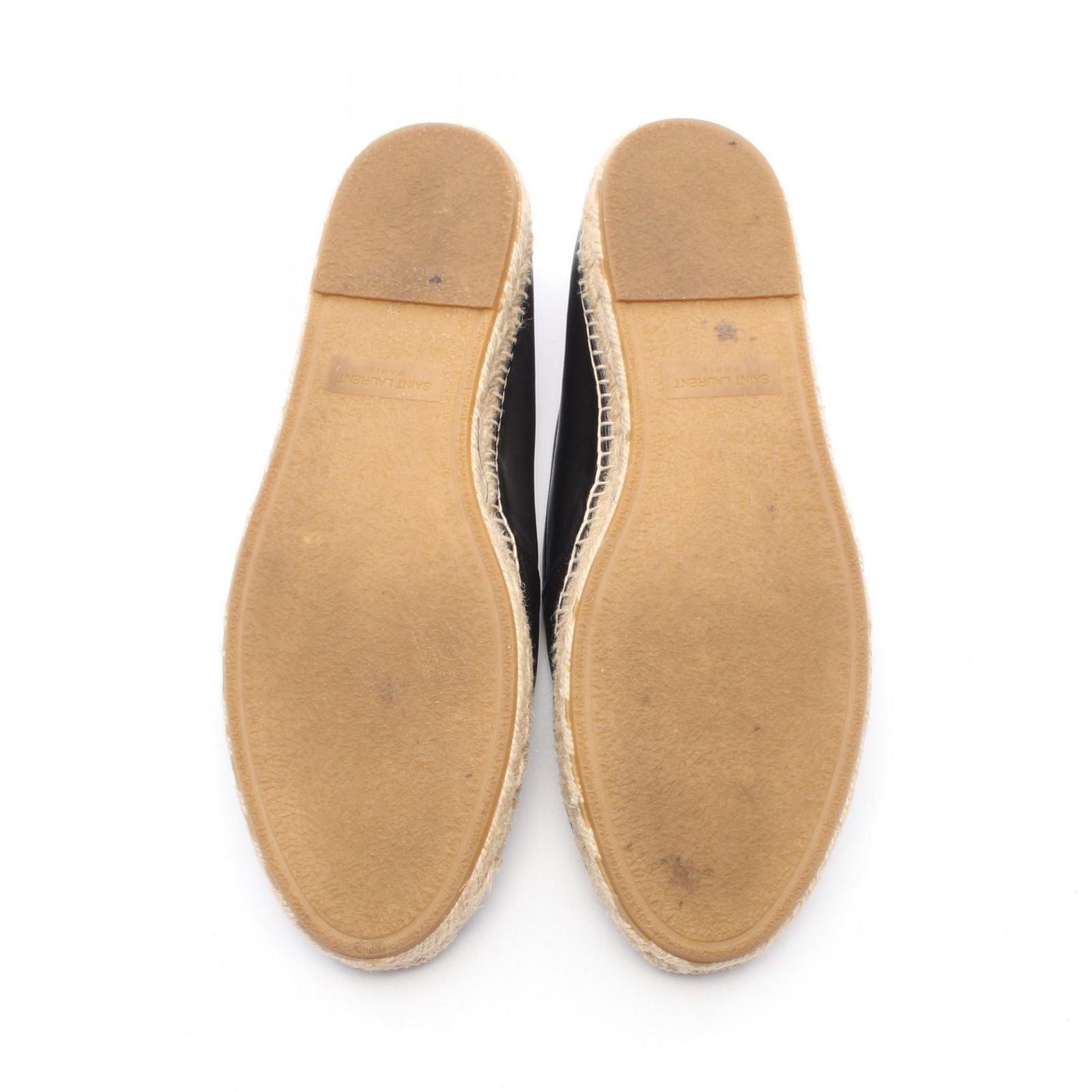 Saint Laurent Paris Cassandra Espadrilles Leather Shoes — view 4