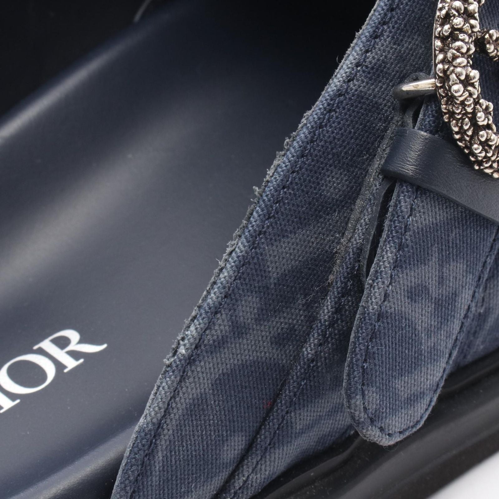 Dior Sandals Aqua Mule DO Denum Tears — view 8