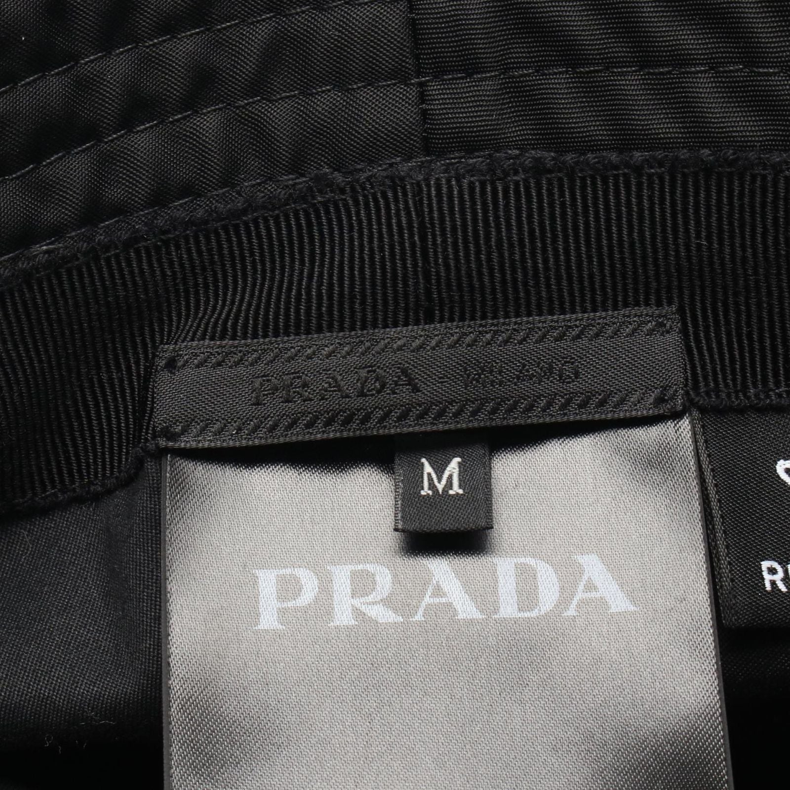 Prada Hat Re-Nylon Bucket Nylon Cap — view 4