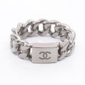 Chanel Ring CC Logo Chain Stainless Steel