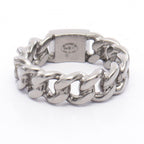 Chanel Ring CC Logo Chain Stainless Steel — view 3
