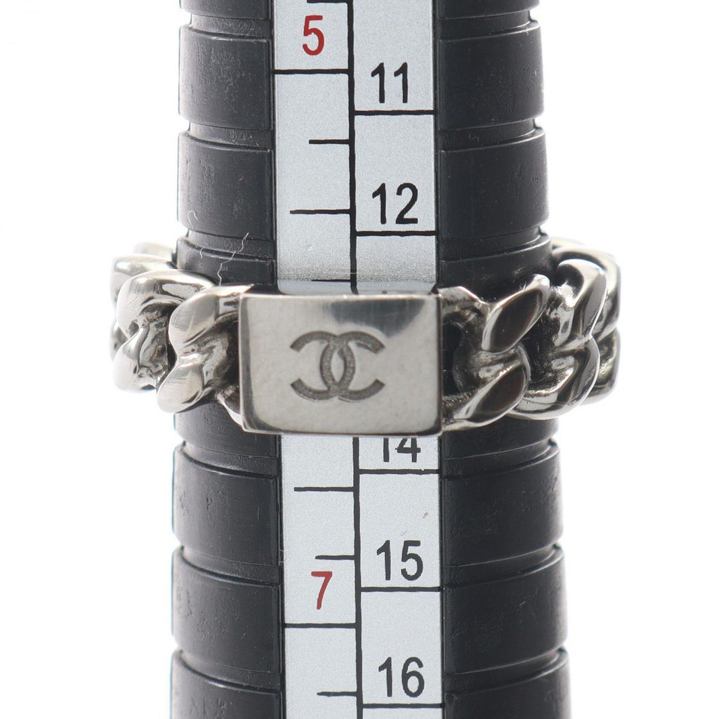 Chanel Ring CC Logo Chain Stainless Steel — view 5