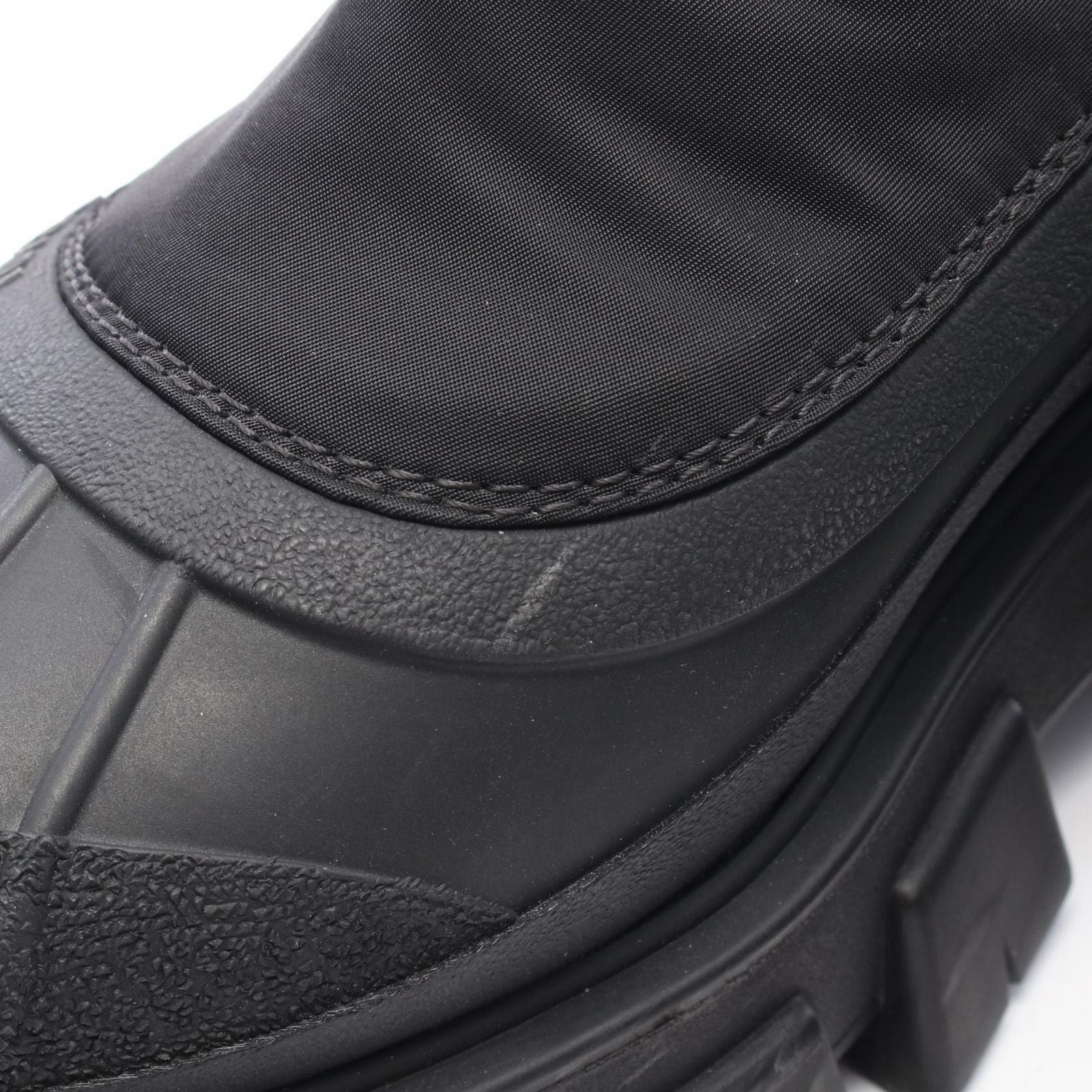 Prada Boots Re-Nylon Monolith Gabardine Nylon — view 8