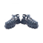 Prada Sandals Monolith Triangle Plate — view 3
