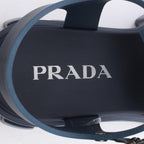 Prada Sandals Monolith Triangle Plate — view 5