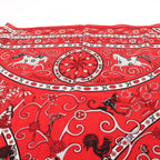 Hermes Scarf Carre Geant 140 Peuple du Vent Silk — view 6
