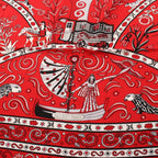 Hermes Scarf Carre Geant 140 Peuple du Vent Silk — view 7