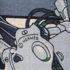 Hermes Scarf Carre 100 Robocabar Silk — view 3