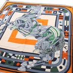 Hermes Scarf Carre 100 Robocabar Silk — view 2