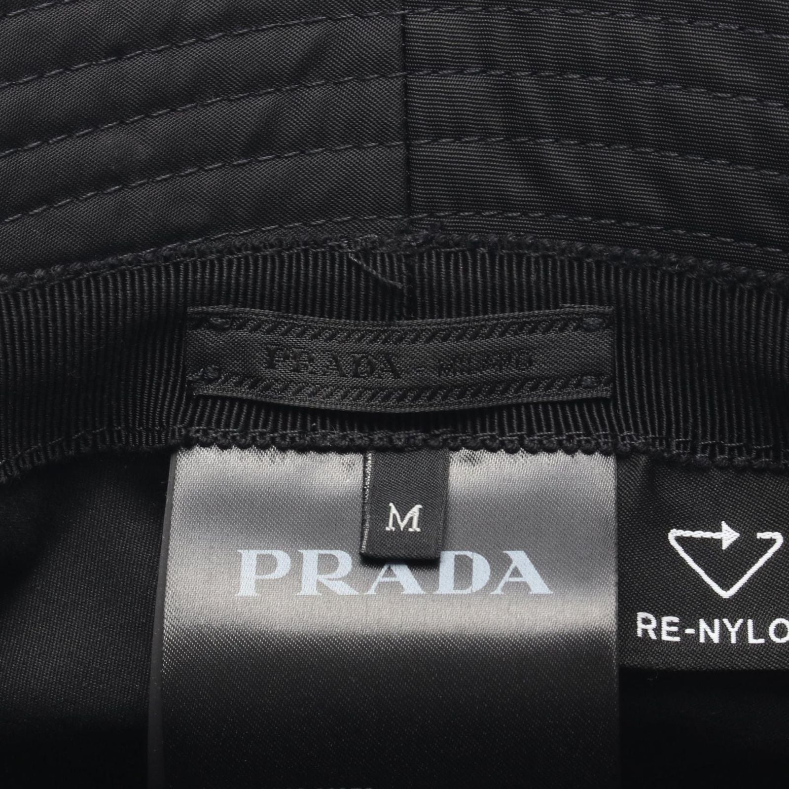 Prada Hat Re-Nylon Bucket Nylon — view 4