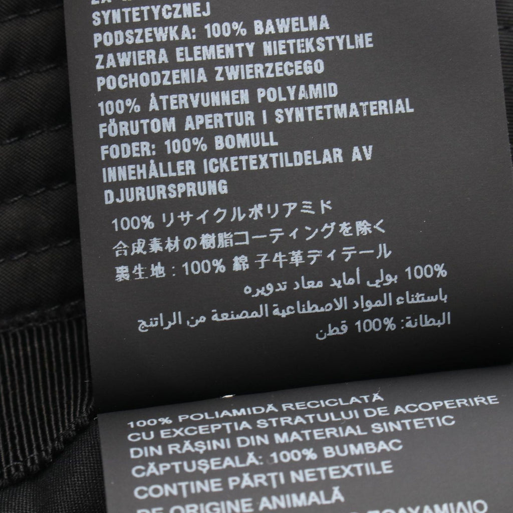 Prada Hat Re-Nylon Bucket Nylon — view 5