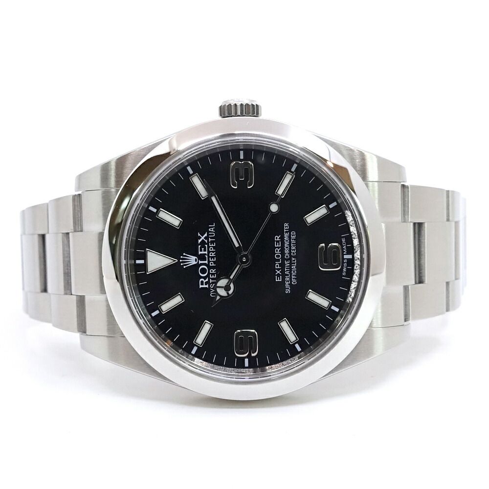 Rolex Watch BK Dial Black Out SS Automatic Winding Oyster Bracelet Random — view 3