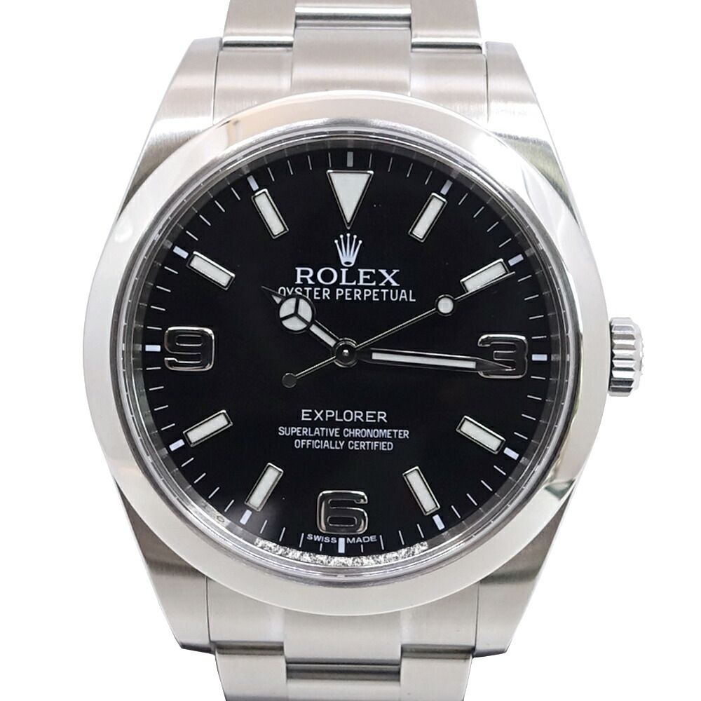 Rolex Watch BK Dial Black Out SS Automatic Winding Oyster Bracelet Random