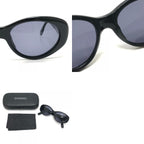 Chanel Sunglasses CC Logo Acetate Black Eyewear — view 9