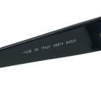 Chanel Sunglasses CC Logo Acetate Black Eyewear — view 6