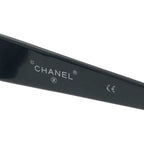 Chanel Sunglasses CC Logo Acetate Black Eyewear — view 7