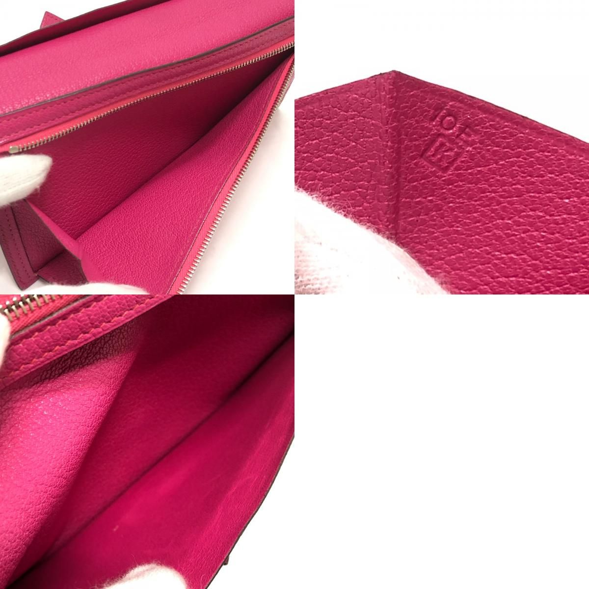 Hermes Wallet Bearn Classic Chevre Pink — view 9