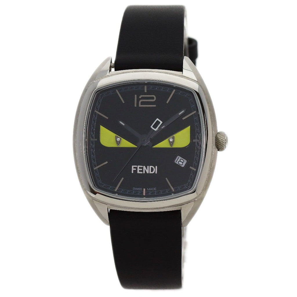 Fendi Bugsmon Star Watch SS Leather