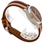 Gucci 126.4 Timeless Watch SS Leather Boys — view 2