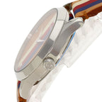 Gucci 126.4 Timeless Watch SS Leather Boys — view 5
