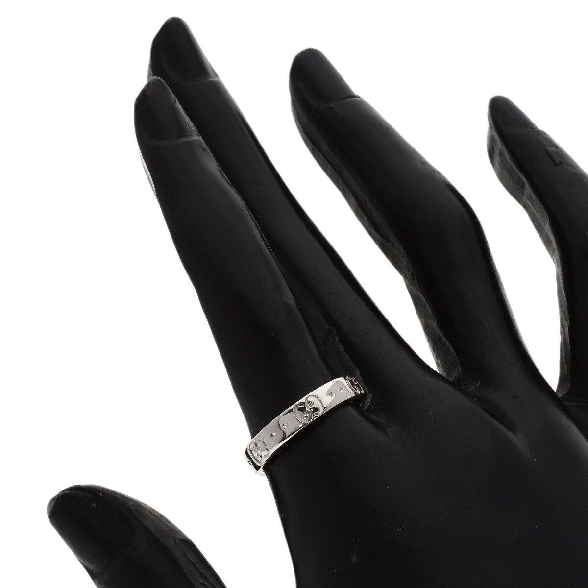 Gucci Icon Ring 18k White Gold — view 6