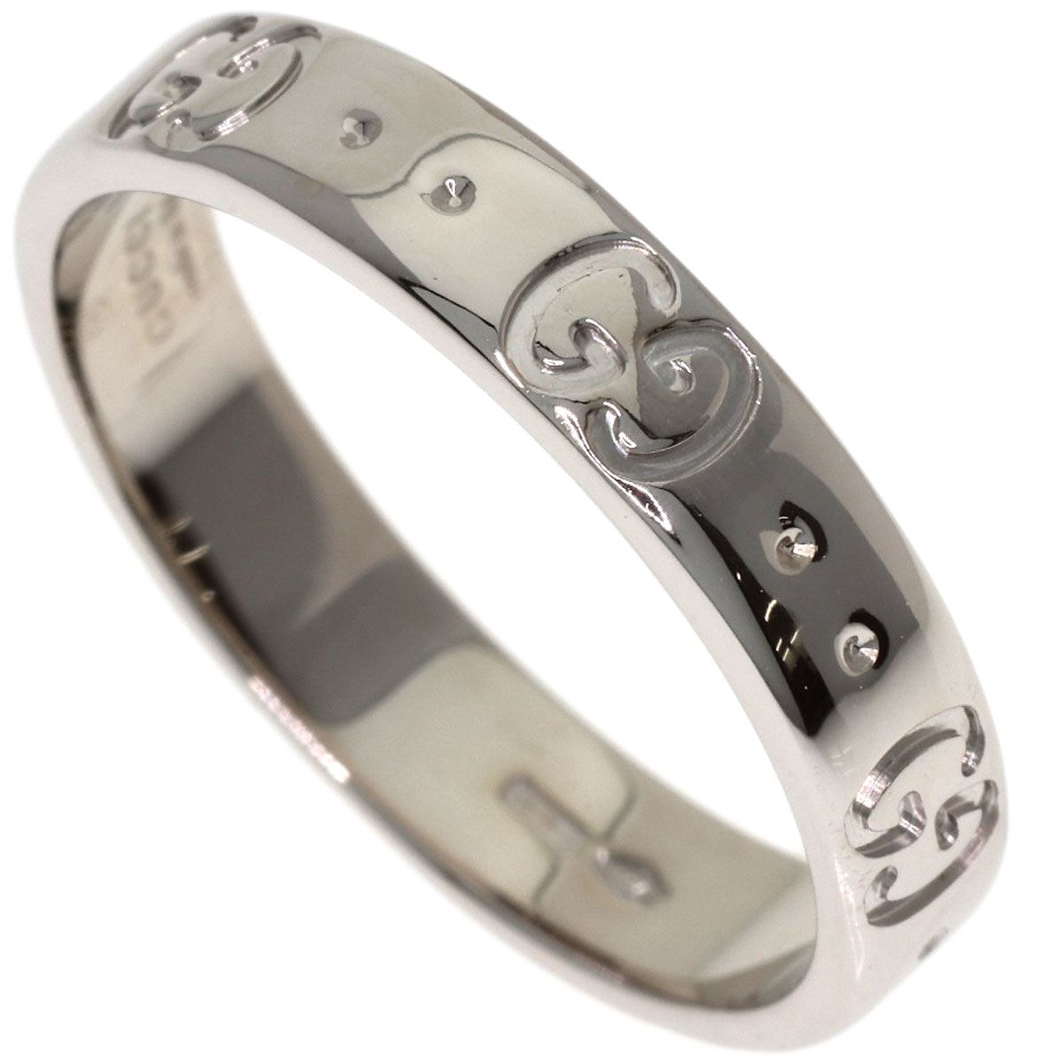 Gucci Icon Ring 18k White Gold — view 7