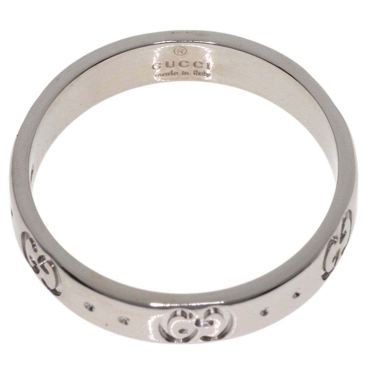 Gucci Icon Ring 18k White Gold — view 4