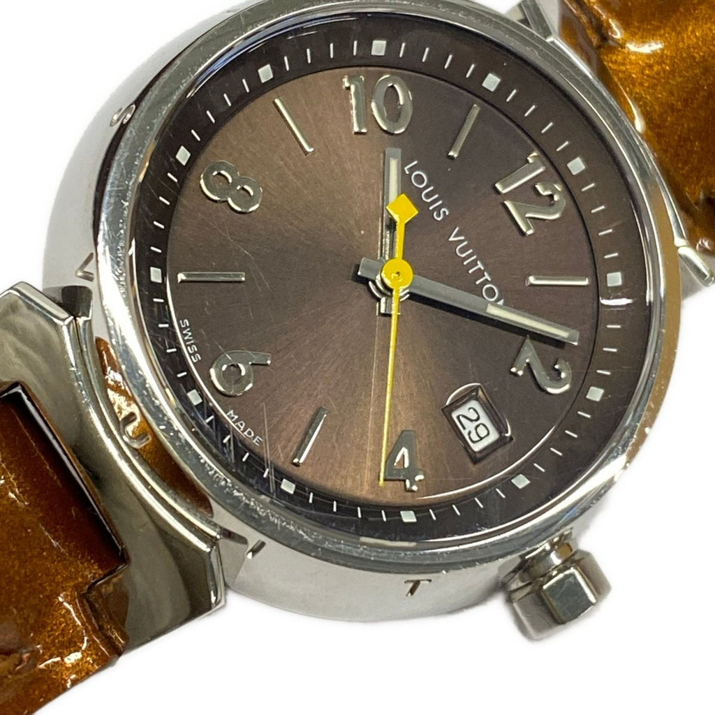 Louis Vuitton Watch Tambour Dark Brown — view 7
