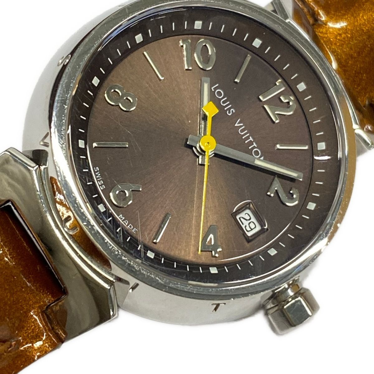 Louis Vuitton Watch Tambour Dark Brown — view 7