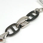 Hermes Bracelet Chaine D'ancre Rivage Metal Horn Silver 18.0 cm Seashell — view 4