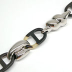Hermes Bracelet Chaine D'ancre Rivage Metal Horn Silver 18.0 cm Seashell — view 5